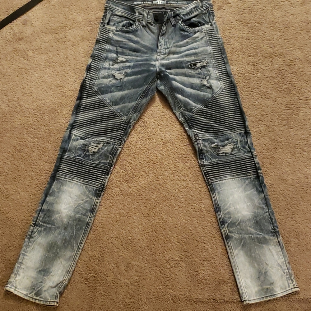 Jordan Craig blue jeans